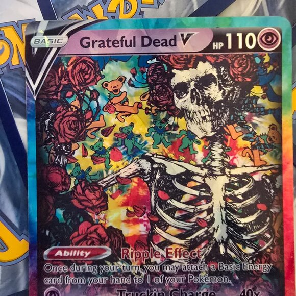 Grateful dead V Pokemon Card - Ripple Effect - Picture 5 of 7